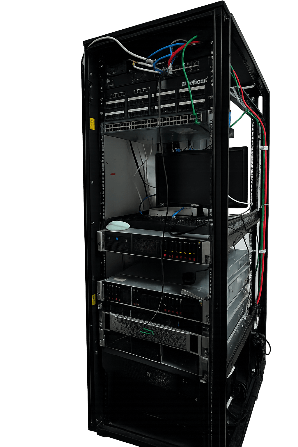 Jirat Deekhum homelab server rack